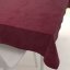 Sametový obdélníkový ubrus Velvet Premium SVP-010 Tmavě vínový - Biante.cz