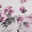 Bavlněná látka/plátno Sandra SA-623 Lila orchideje na bílém - šířka 160 cm - detail 4 - Biante.cz