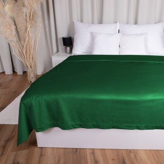 Sametový přehoz na postel Velvet Premium SVP-032 Zelený - Biante.cz Sametový přehoz na postel Velvet Premium SVP-032 Zelený - Biante.cz