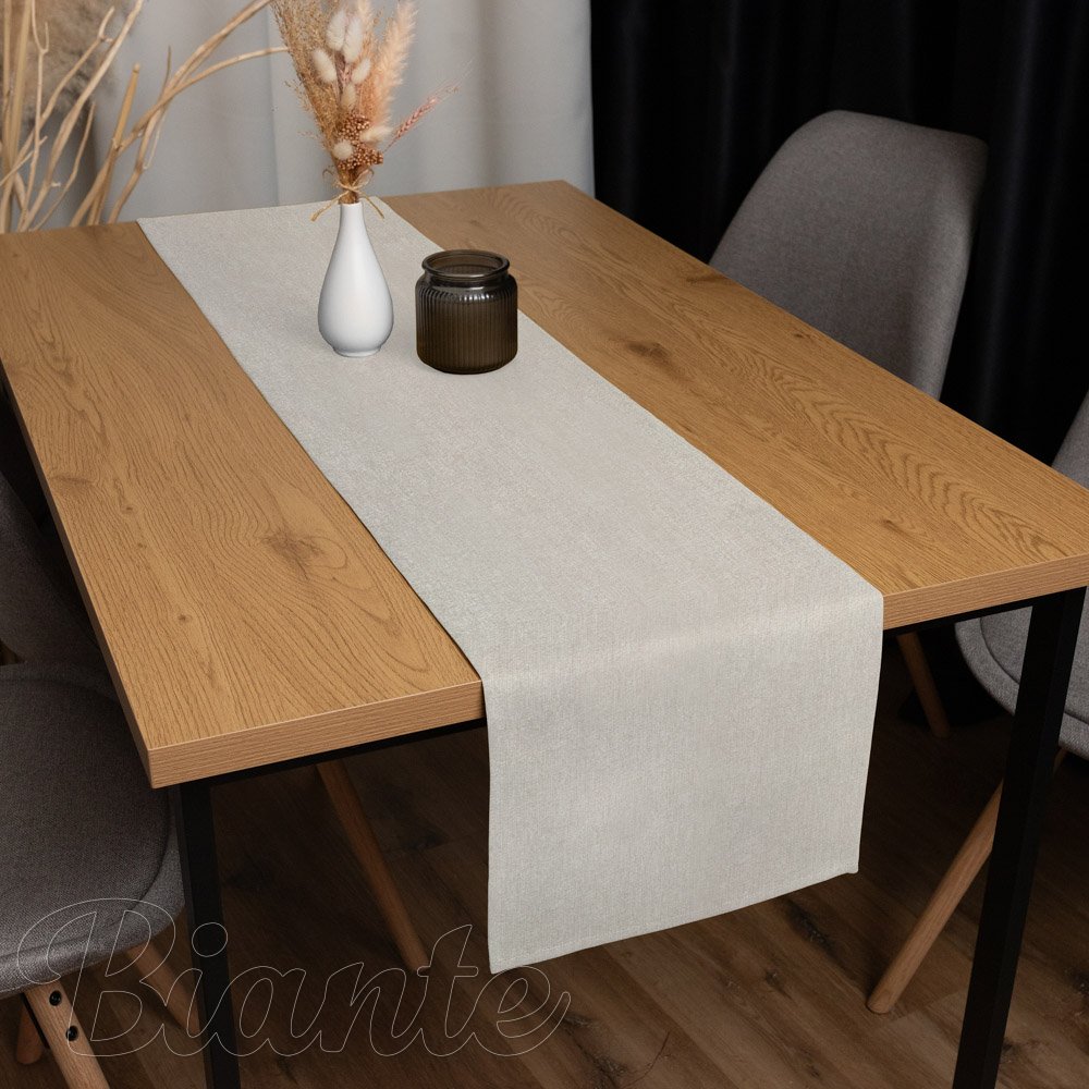 Dekoračný behúň na stôl BKW-207 Pieskové žíhanie - detail 1 - Biante.sk