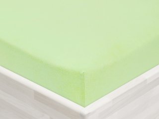 Dětské jersey napínací prostěradlo do postýlky JR-018 Pastelově zelené - detail 1 - Biante.cz Dětské jersey napínací prostěradlo do postýlky JR-018 Pastelově zelené - detail 1 - Biante.cz