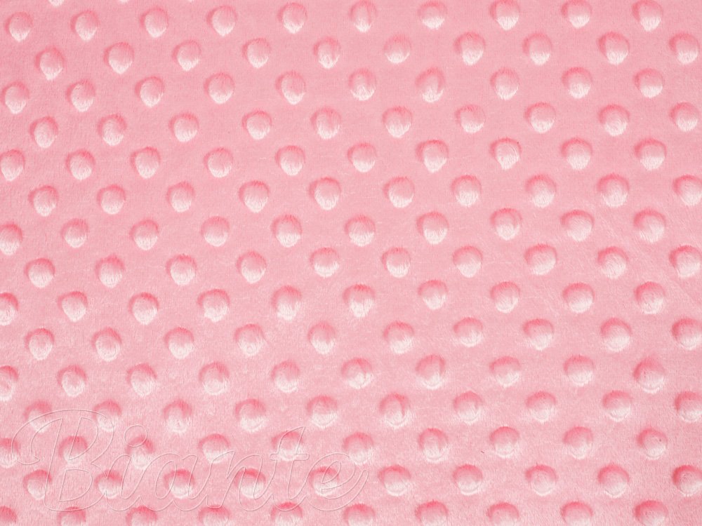 Dětská látka Minky 3D puntíky MKP-011 Světle růžová - šířka 150 cm - detail 6 - Biante.cz Dětská látka Minky 3D puntíky MKP-011 Světle růžová - šířka 150 cm - detail 6 - Biante.cz
