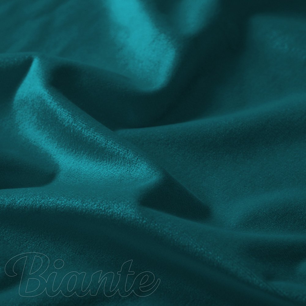 Sametová látka Velvet Premium SVP-025 Petrolejová - šířka 145 cm - detail 3 - Biante.cz