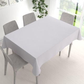 Velký dekorační obdélníkový ubrus BKS-408 Studená světle šedá - detail 1 - Biante.cz