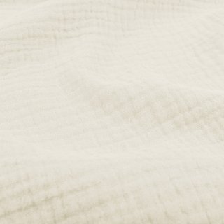 Mušelín dvojitá gázovina MSN-018 Světle vanilková - metráž šířka 140 cm - detail 1 - Biante.cz