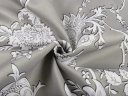 Dekorační látka PM-021 Zámecké květy na šedobéžovém - šířka 150 cm - detail 3 - Biante.cz