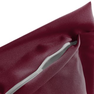 Dekoračná obliečka na vankúš s lemom Rongo RG-085 Tmavá bordó - detail 1 - Biante.sk Dekoračná obliečka na vankúš s lemom Rongo RG-085 Tmavá bordó - detail 1 - Biante.sk