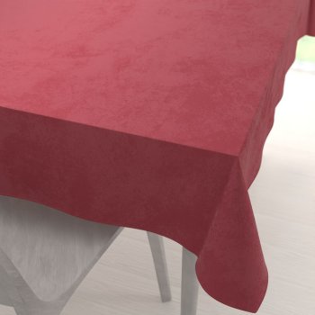 Velký sametový obdélníkový ubrus Velvet Premium SVP-050 Vínově červený - Biante.cz