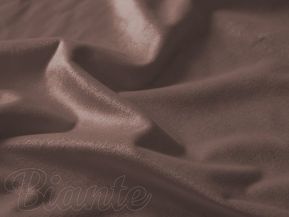 Dekorační látka Samet Velvet SV-008 Světle hnědá - šířka 150 cm - detail 3 - Biante.cz Dekorační látka Samet Velvet SV-008 Světle hnědá - šířka 150 cm - detail 3 - Biante.cz