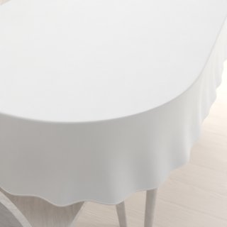 Teflonový oválný ubrus TF-004 Bílý - Biante.cz Teflonový oválný ubrus TF-004 Bílý - Biante.cz
