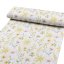 Teflonová látka na ubrusy TF-135 Malované žluto-zelené luční kvítí na bílém - šířka 155 cm - detail 1 - Biante.cz