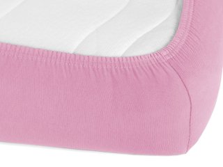 Jersey napínacie prestieradlo na vysoký matrac JR-008 Ružová lila - detail 1 - Biante.sk Jersey napínacie prestieradlo na vysoký matrac JR-008 Ružová lila - detail 1 - Biante.sk