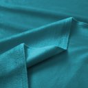 Sametová látka Velvet Premium SVP-035 Tyrkysově modrá - šířka 280 cm - detail 5 - Biante.cz