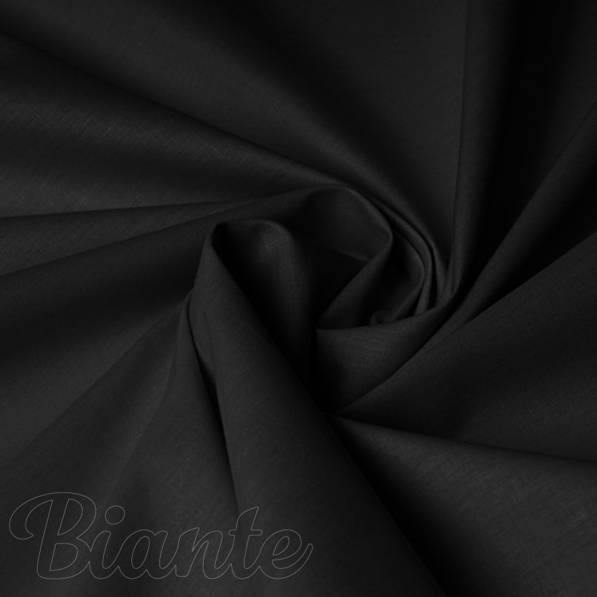 Bavlnená látka/plátno Moni MO-080 Čierna - šírka 160 cm - Biante.sk