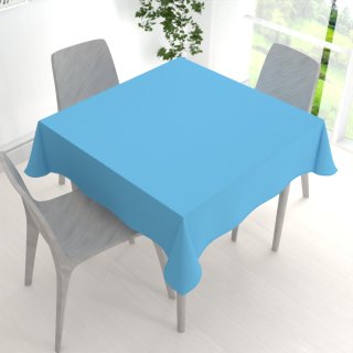 Dekorační čtvercový ubrus Rongo RG-065 Světle modrý - detail 1 - Biante.cz