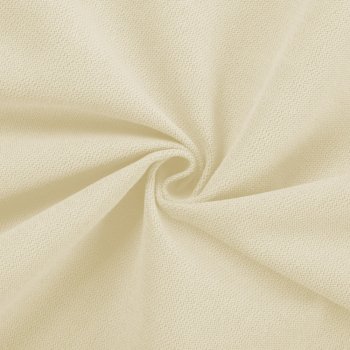Potahová/dekorační látka Velur VLR-005 Smetanová - šířka 145 cm - Biante.cz