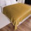 Sametový přehoz na postel Velvet Premium SVP-009 Hořčicový - detail 1 - Biante.cz
