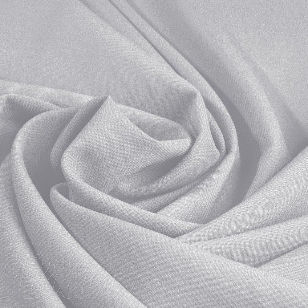 Dekorační jednobarevná látka Rongo RG-016 Světle šedá - šířka 150 cm - Biante.cz