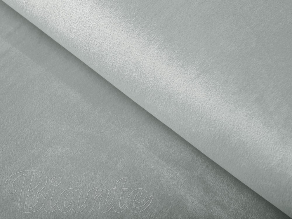 Dekorační látka Samet Velvet SV-029 Cementově šedá - šířka 150 cm - Biante.cz Dekorační látka Samet Velvet SV-029 Cementově šedá - šířka 150 cm - Biante.cz