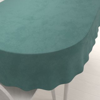 Sametový oválný ubrus Velvet Premium SVP-022 Ledově zelený - Biante.cz Sametový oválný ubrus Velvet Premium SVP-022 Ledově zelený - Biante.cz