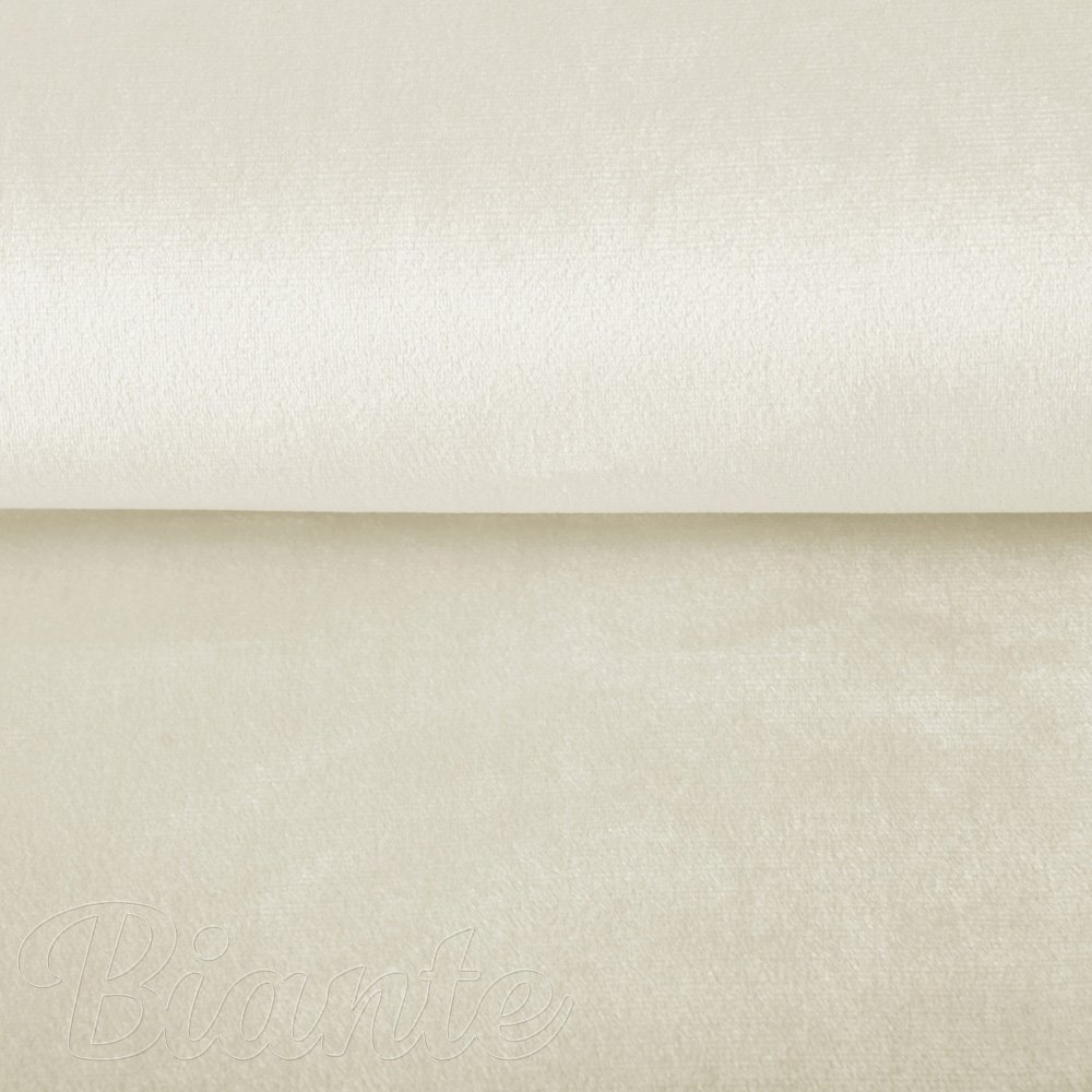 Sametová látka Velvet Premium SVP-003 Smetanová - šířka 280 cm - detail 2 - Biante.cz