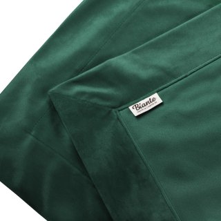 Zamatový prehoz/behúň na posteľ Velvet Prémium SVP-044 Lesná zelená - detail 1 - Biante.sk