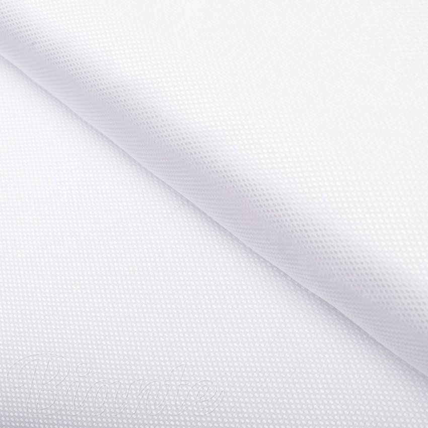 Dekorační látka Monako PM-126 Drobný nopkový vzor bílý - šířka 320 cm - Biante.cz