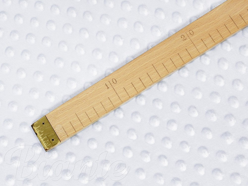 Dětská látka Minky 3D puntíky MKP-025 Světle šedá - šířka 150 cm - detail 5 - Biante.cz Dětská látka Minky 3D puntíky MKP-025 Světle šedá - šířka 150 cm - detail 5 - Biante.cz