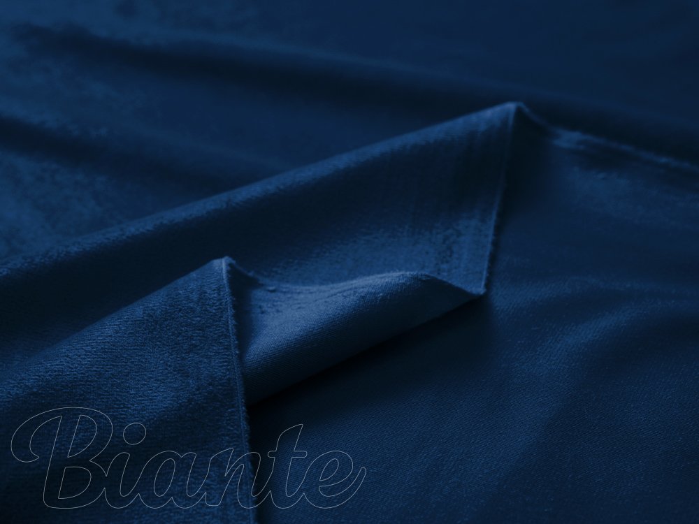 Sametová látka Velvet Premium SVP-029 Námořnická modrá - šířka 145 cm a 280 cm - detail 5 - Biante.cz Sametová látka Velvet Premium SVP-029 Námořnická modrá - šířka 145 cm a 280 cm - detail 5 - Biante.cz