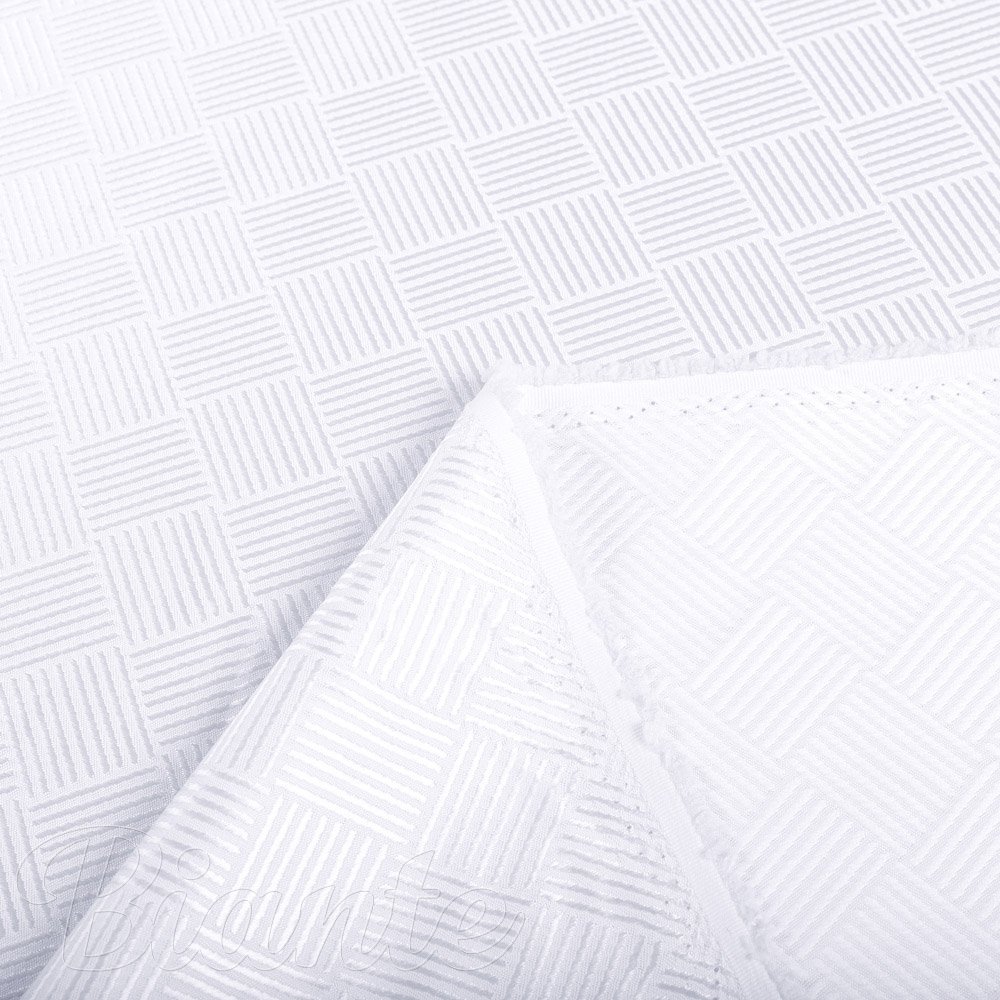 Teflonová látka na ubrusy - Milano TF-094 - bílá - šířka 160 cm - detail 5 - Biante.cz