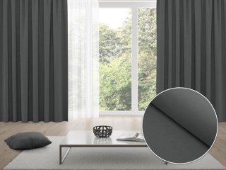 Zatemňovací závěs Blackout BKU-119 Antracitově šedý - šířka 140 cm - Biante.cz Zatemňovací závěs Blackout BKU-119 Antracitově šedý - šířka 140 cm - Biante.cz