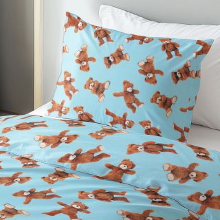 Dětské bavlněné ložní povlečení Sandra SA-724 Plyšoví medvídci na modrém - detail 1 - Biante.cz Dětské bavlněné ložní povlečení Sandra SA-724 Plyšoví medvídci na modrém - detail 1 - Biante.cz