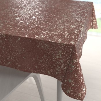 Velký sametový čtvercový ubrus Isabela IBL-013 Gold Design starorůžový - Biante.cz Velký sametový čtvercový ubrus Isabela IBL-013 Gold Design starorůžový - Biante.cz