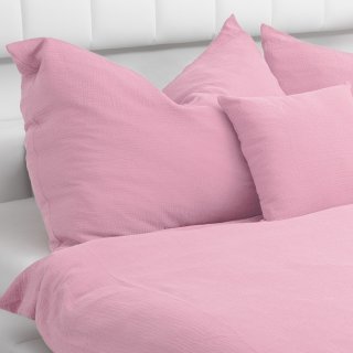 Dětské mušelínové povlečení do postýlky Nature MSN-040 Růžové - detail 1 - Biante.cz Dětské mušelínové povlečení do postýlky Nature MSN-040 Růžové - detail 1 - Biante.cz