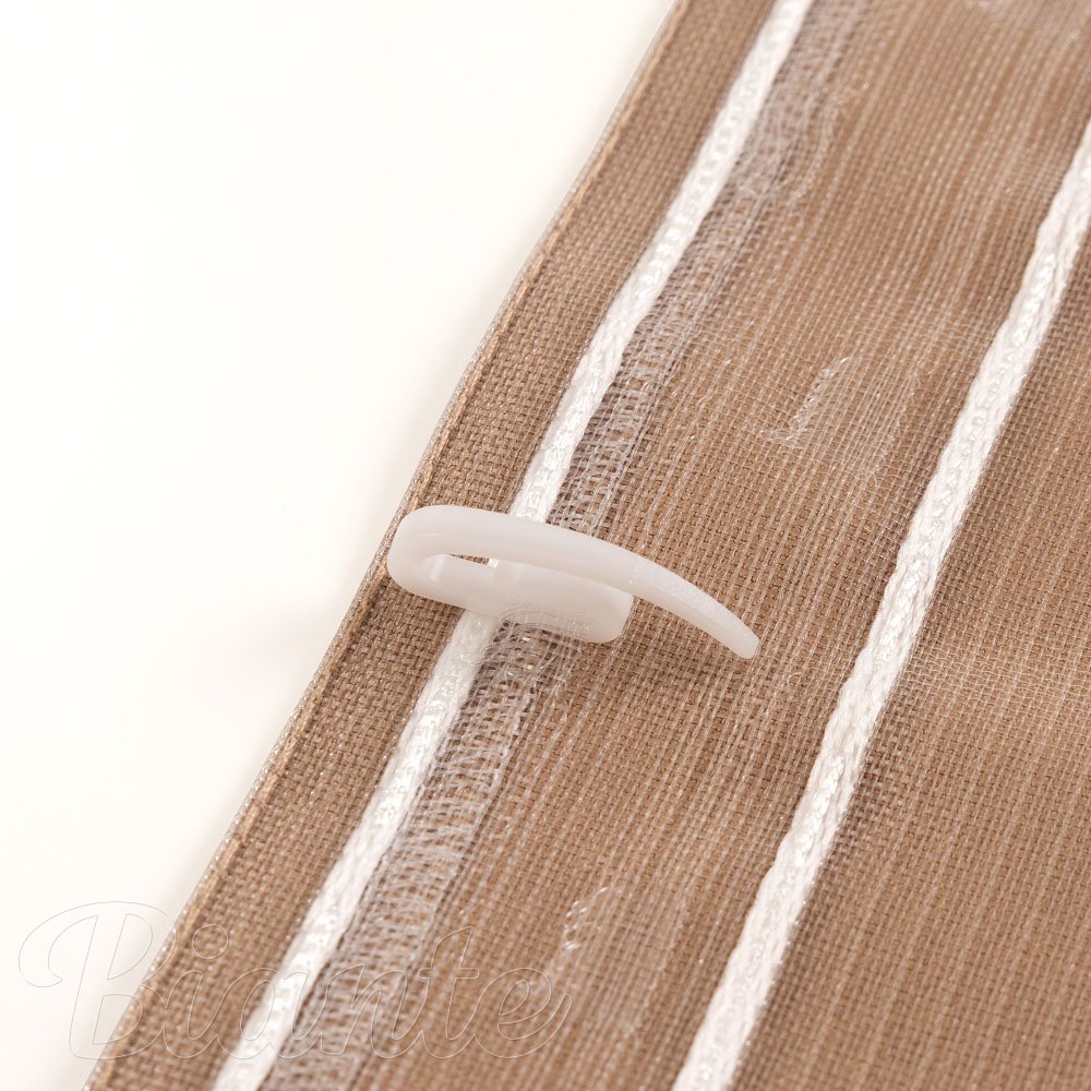 Šnekový háček na záclony a závěsy HZ-003 - detail 4 - Biante.cz