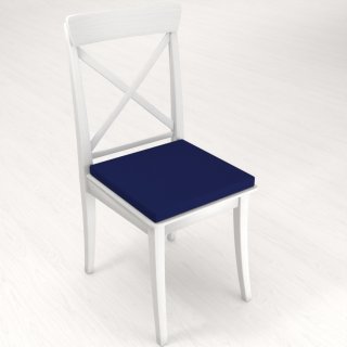 Štvorcový podsedák Rongo RG-084 Námornícka modrá  - 38x38x3 cm - detail 1 - Biante.sk