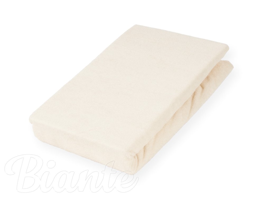Froté napínací prostěradlo FR-002 Smetanové - detail 2 - Biante.cz