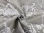 Dekorační látka PM-021 Zámecké květy na šedobéžovém - šířka 150 cm - detail 3 - Biante.cz