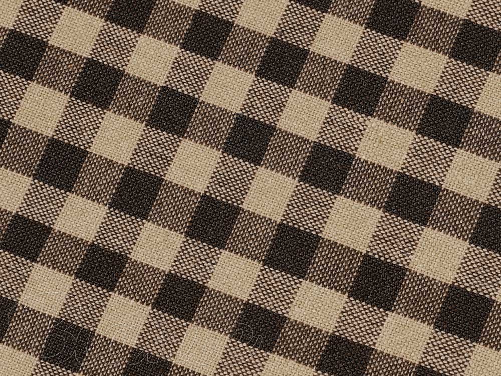 Bavlněná látka Olivia OL-019 Hnědo-béžová kostka malá - šířka 150 cm - detail 4 - Biante.cz Bavlněná látka Olivia OL-019 Hnědo-béžová kostka malá - šířka 150 cm - detail 4 - Biante.cz