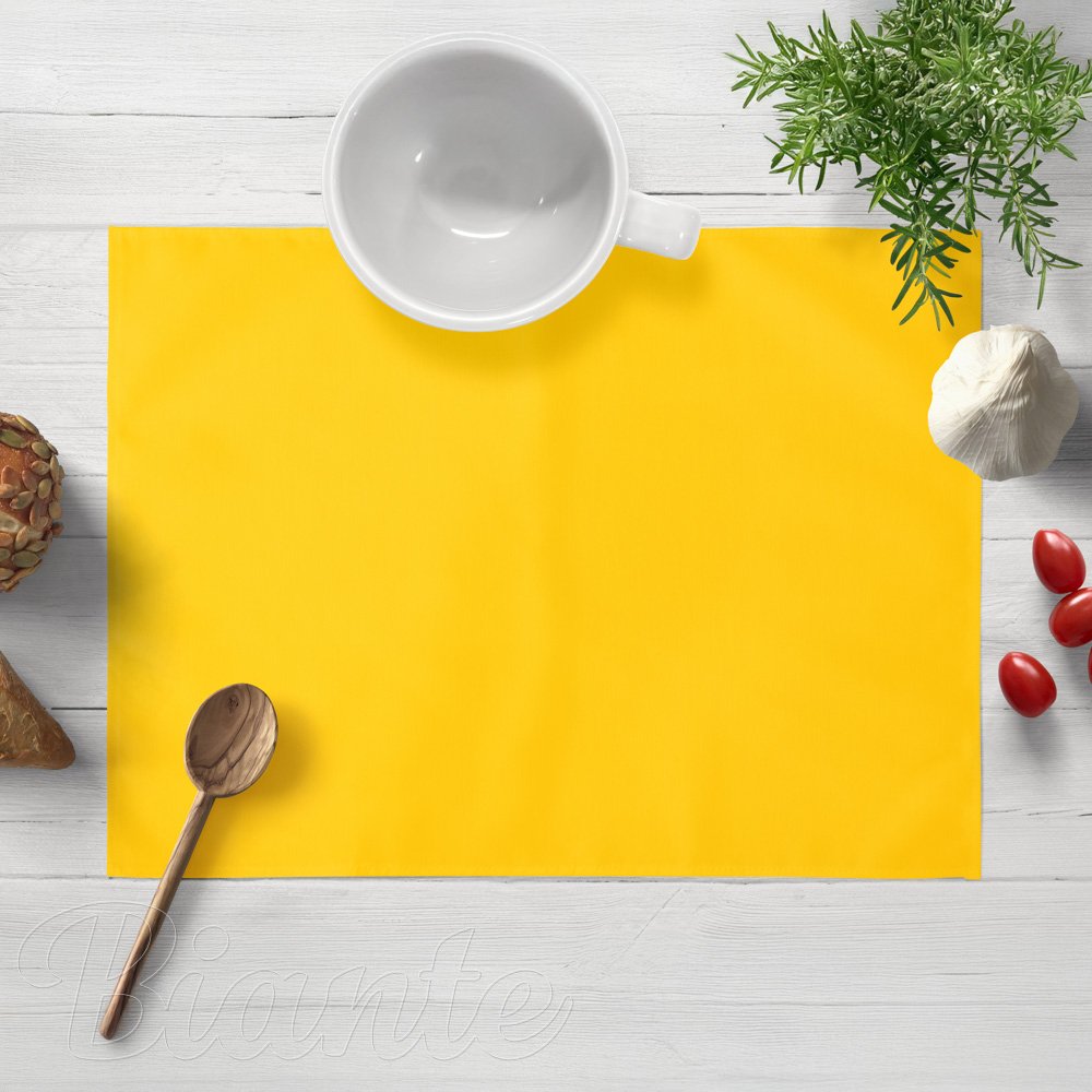 Dekorační prostírání na stůl Rongo RG-029 Sytě žluté - Biante.cz