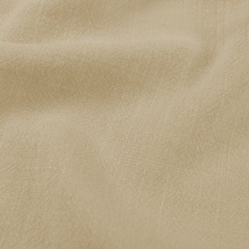 Lněná látka LEN-023 Pískově béžová - metráž šířka 140 cm - detail 1 - Biante.cz