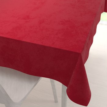 Velký sametový obdélníkový ubrus Velvet Premium SVP-038 Sytě červený - Biante.cz