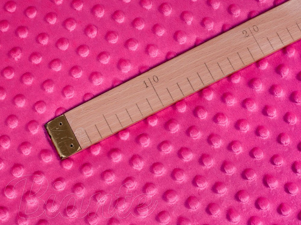 Dětská látka Minky 3D puntíky MKP-018 Purpurová - šířka 150 cm - detail 5 - Biante.cz Dětská látka Minky 3D puntíky MKP-018 Purpurová - šířka 150 cm - detail 5 - Biante.cz