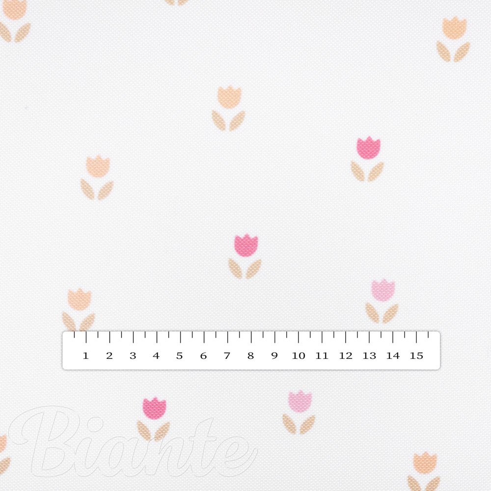 Teflonová látka na ubrusy TF-115 Barevné tulipánky na bílém - šířka 155 cm - detail 5 - Biante.cz Teflonová látka na ubrusy TF-115 Barevné tulipánky na bílém - šířka 155 cm - detail 5 - Biante.cz