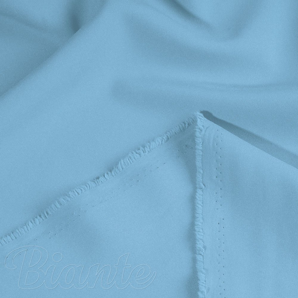 Dekorační jednobarevná látka Rongo RG-100 Světle modrá - šířka 150 cm - detail 2 - Biante.cz