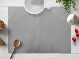 Sametové prostírání na stůl Velvet Premium SVP-039 Šedé - Biante.cz Sametové prostírání na stůl Velvet Premium SVP-039 Šedé - Biante.cz