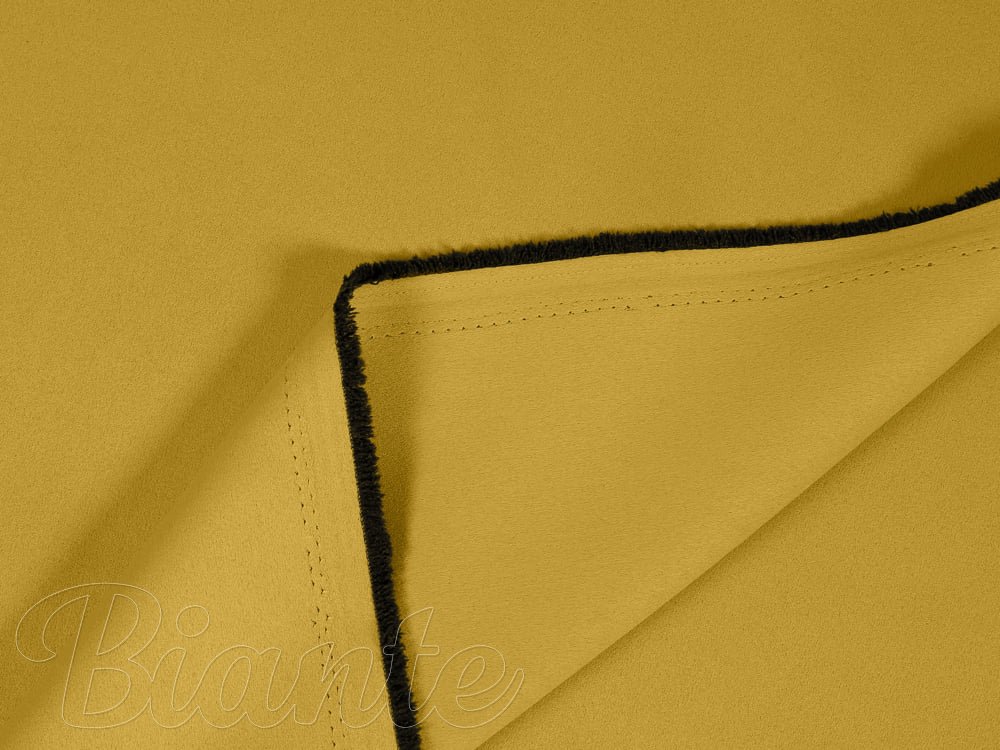 Zatemňovací látka Blackout BKU-102 Okrová - šířka 150 cm a 280 cm - detail 4 - Biante.cz Zatemňovací látka Blackout BKU-102 Okrová - šířka 150 cm a 280 cm - detail 4 - Biante.cz