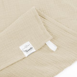 Mušelínová utěrka Nature MSN-080 Krémová - sada 3 ks - detail 1 - Biante.cz
