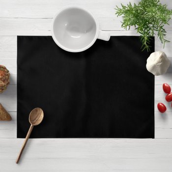 Sametové prostírání na stůl Velvet Premium SVP-041 Černé - Biante.cz