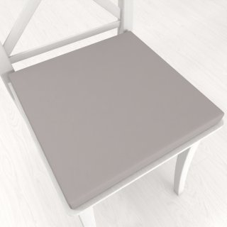Štvorcový podsedák Rongo RG-101 Svetlo sivý - 38x38x3 cm - Biante.sk